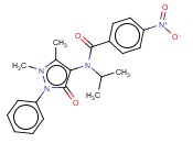 N-(1,5-DIMETHYL-3-OXO-2-PHENYL-PYRAZOL-4-YL)-4-NITRO-N-PROPAN-2-YL-BENZAMIDE