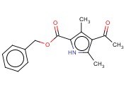 1H-PYRROLE-2-CARBOXYLIC ACID, 4-ACETYL-3,5-DIMETHYL-, PHENYLMETHYL ESTER