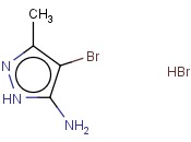 5-氨基-4-<span class='lighter'>溴</span>-3-甲基<span class='lighter'>吡唑</span>氢溴酸盐