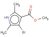 4-溴-2,5-<span class='lighter'>二甲</span>基-1H-吡咯-3-<span class='lighter'>羧酸</span><span class='lighter'>甲</span><span class='lighter'>酯</span>