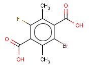 2-Bromo-5-fluoro-3,6-dimethylterephthalic acid