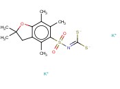 POTASSIUM 2,2,4,6,7-PENTAMETHYL-2,3-DIHYDROBENZOFURAN-5-YLSULFONYLCARBONIMIDODITHIOATE