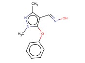 1,3-DIMETHYL-5-PHENOXY-1H-PYRAZOLE-4-CARBALDEHYDE OXIME
