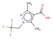 3,5-Dimethyl-1-(2,2,2-trifluoro-ethyl)-1H-pyrazole-4-carboxylic acid