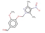 4-[(3,5-DIMETHYL-4-NITRO-1H-PYRAZOL-1-YL)METHOXY]-3-METHOXYBENZALDEHYDE