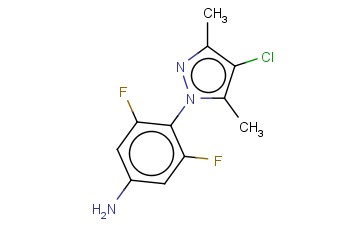 4-(4-CHLORO-3,5-DIMETHYL-1H-PYRAZOL-1-YL)-3,5-DIFLUOROANILINE