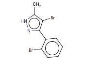 4-BROMO-3-(2-BROMOPHENYL)-5-METHYL-1H-PYRAZOLE