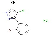 3-(2-BROMOPHENYL)-4-CHLORO-5-METHYL-1H-PYRAZOLE HYDROCHLORIDE