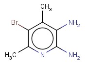 2,3-二<span class='lighter'>氨基</span>-5-溴-4,6-二<span class='lighter'>甲基吡啶</span>