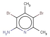 2-<span class='lighter'>氨基</span>-3,5-二溴-4,6-二<span class='lighter'>甲基吡啶</span>