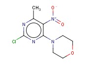 4-(2-CHLORO-6-METHYL-5-NITROPYRIMIDIN-4-YL)MORPHOLINE