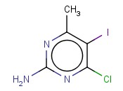 4-chloro-5-iodo-6-methylpyrimidin-2-amine