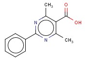 4,6-DIMETHYL-2-PHENYLPYRIMIDINE-5-CARBOXYLIC ACID