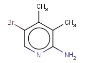 <span class='lighter'>2-Amino-3,4</span>-dimethyl-5-bromopyridine