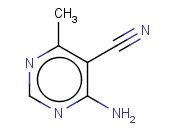 4-<span class='lighter'>AMINO-6-METHYLPYRIMIDINE-5-CARBONITRILE</span>