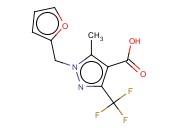 1-FURAN-2-YLMETHYL-5-METHYL-3-TRIFLUOROMETHYL-1H-PYRAZOLE-4-CARBOXYLIC ACID
