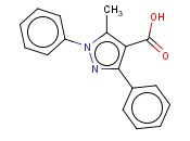 5-METHYL-<span class='lighter'>1,3-DIPHENYL-1H-PYRAZOLE-4-CARBOXYLIC</span> ACID