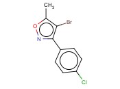 4-BROMO-3-(4-CHLORO-PHENYL)-5-METHYL-ISOXAZOLE