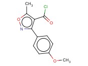 3-(4-甲<span class='lighter'>氧基</span>苯基)-5-<span class='lighter'>甲基</span>-4-异<span class='lighter'>恶</span><span class='lighter'>唑</span>羰酰氯