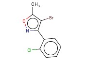 4-BROMO-3-(2-CHLOROPHENYL)-5-METHYLISOXAZOLE