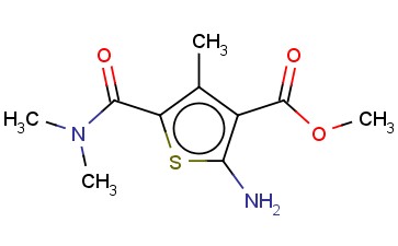 2-AMINO-5-DIMETHYLCARBAMOYL-4-METHYLTHIOPHENE-3-CARBOXYLIC ACID METHYL ESTER