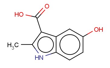 <span class='lighter'>5-HYDROXY-2-METHYLINDOLE-3-CARBOXYLIC</span> ACID