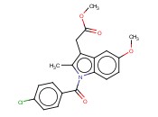 1-(4-氯苯甲酰基)-5-<span class='lighter'>甲</span><span class='lighter'>氧基</span>-2-甲基-1H-<span class='lighter'>吲哚</span>-3-乙酸<span class='lighter'>甲</span>酯