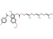 1-(4-氯苯甲酰基)-5-<span class='lighter'>甲</span><span class='lighter'>氧基</span>-2-甲基-1-<span class='lighter'>吲哚</span>-3-乙酸3,7,11-三甲基-2,6,10-十二碳三烯酯