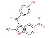 METHANONE, (4-HYDROXYPHENYL)(2-METHYL-5-NITRO-3-BENZOFURANYL)-