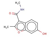 6-羟基-N,2-二甲基苯并呋喃-3-甲酰胺