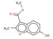 METHYL 6-HYDROXY-2-METHYLBENZOFURAN-3-CARBOXYLATE
