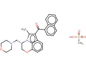 (S)-(-)-WIN 55,212 <span class='lighter'>MESYLATE</span>