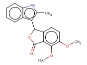 6,7-DIMETHOXY-3-(2-METHYL-1H-INDOL-3-YL)-1,3-DIHYDRO-2-BENZOFURAN-1-ONE