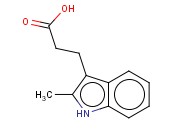 2-甲基-1H-<span class='lighter'>吲哚</span>-3-<span class='lighter'>丙酸</span>