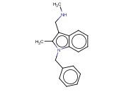 1H-INDOLE-3-METHANAMINE, N,2-DIMETHYL-1-(PHENYLMETHYL)-