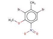 1,3-二溴-4-<span class='lighter'>甲</span><span class='lighter'>氧基</span>-2-甲基-5-<span class='lighter'>硝基苯</span>