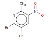 2,3-DIBROMO-6-METHYL-5-NITROPYRIDINE