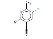2-BROMO-5-CHLORO-6-METHYL-NICOTINONITRILE