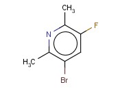 3-BROMO-2,6-DIMETHYL-5-FLUOROPYRIDINE