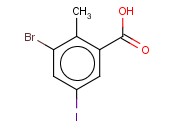 3-BROMO-5-IODO-2-METHYL BENZOIC ACID