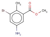 5-AMINO-3-BROMO-2-METHYL BENZOIC ACID METHYL ESTER