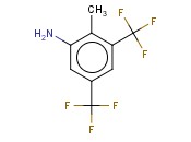 2-METHYL-<span class='lighter'>3,5</span>-DI(<span class='lighter'>TRIFLUOROMETHYL</span>)ANILINE