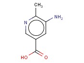 3-<span class='lighter'>AMINO-2-METHYLPYRIDINE</span>-5-CARBOXYLIC ACID