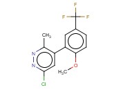 6-CHLORO-4-(2-METHOXY-5-(TRIFLUOROMETHYL)PHENYL)-3-METHYLPYRIDAZINE