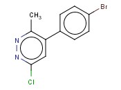 4-(4-BROMOPHENYL)-6-CHLORO-3-METHYLPYRIDAZINE