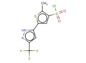 2-METHYL-5-[5-(TRIFLUOROMETHYL)-1H-PYRAZOL-3-YL]-3-THIOPHENESULFONYL CHLORIDE