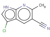 5-CYANO-3-CHLORO-6-METHYL-7-AZAINDOLE