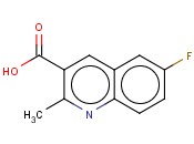 6-FLUORO-2-<span class='lighter'>METHYLQUINOLINE</span>-3-CARBOXYLIC ACID