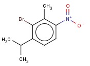 2-BROMO-1-ISOPROPYL-3-METHYL-4-NITROBENZENE