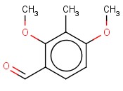 2,4-<span class='lighter'>二甲</span>氧基-3-甲基<span class='lighter'>苯</span>(<span class='lighter'>甲</span>)醛
